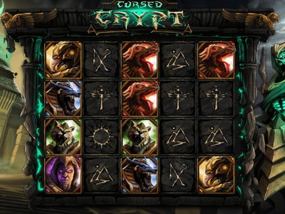 Игровой аппарат Cursed Crypt — Hacksaw Gaming