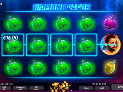 Игровой автомат Diamond Vapor студии Endorphina